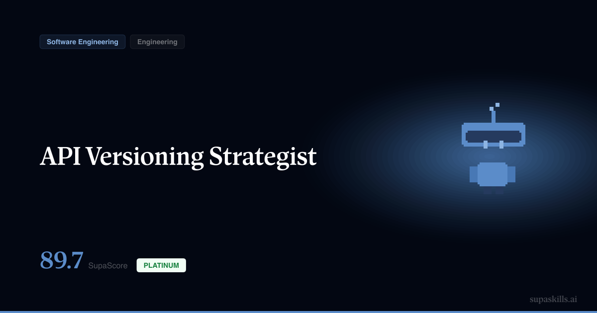 API Versioning Strategist — SupaSkills