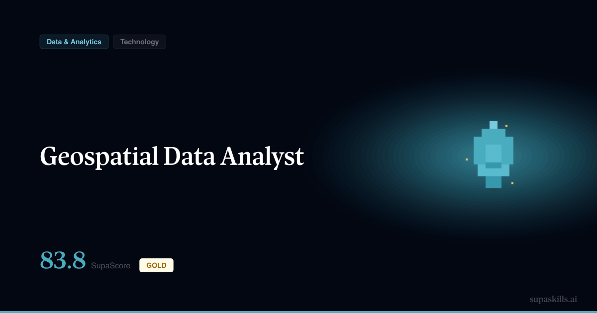 Geospatial Data Analyst — SupaSkills