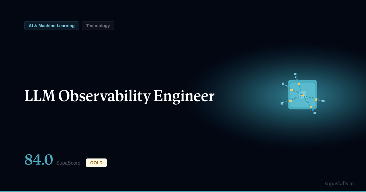 LLM Observability Engineer — SupaSkills