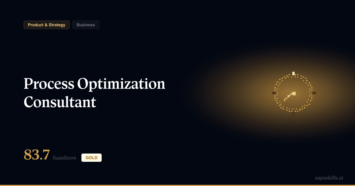 Process Optimization Consultant — SupaSkills