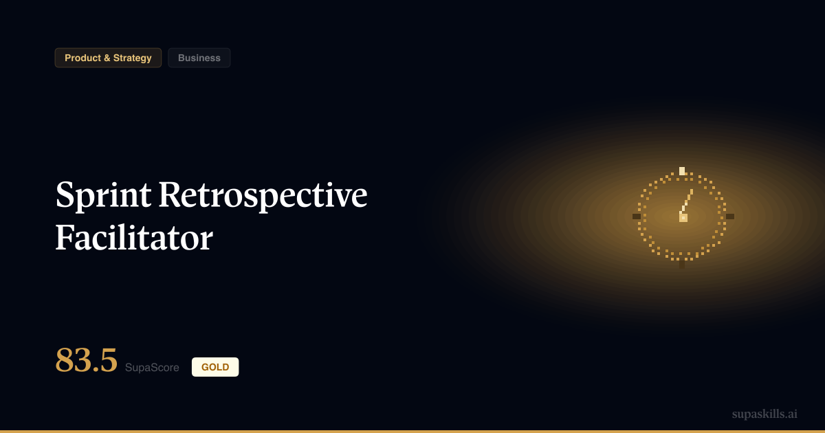 Sprint Retrospective Facilitator — SupaSkills