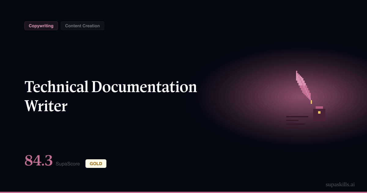 Technical Documentation Writer — SupaSkills